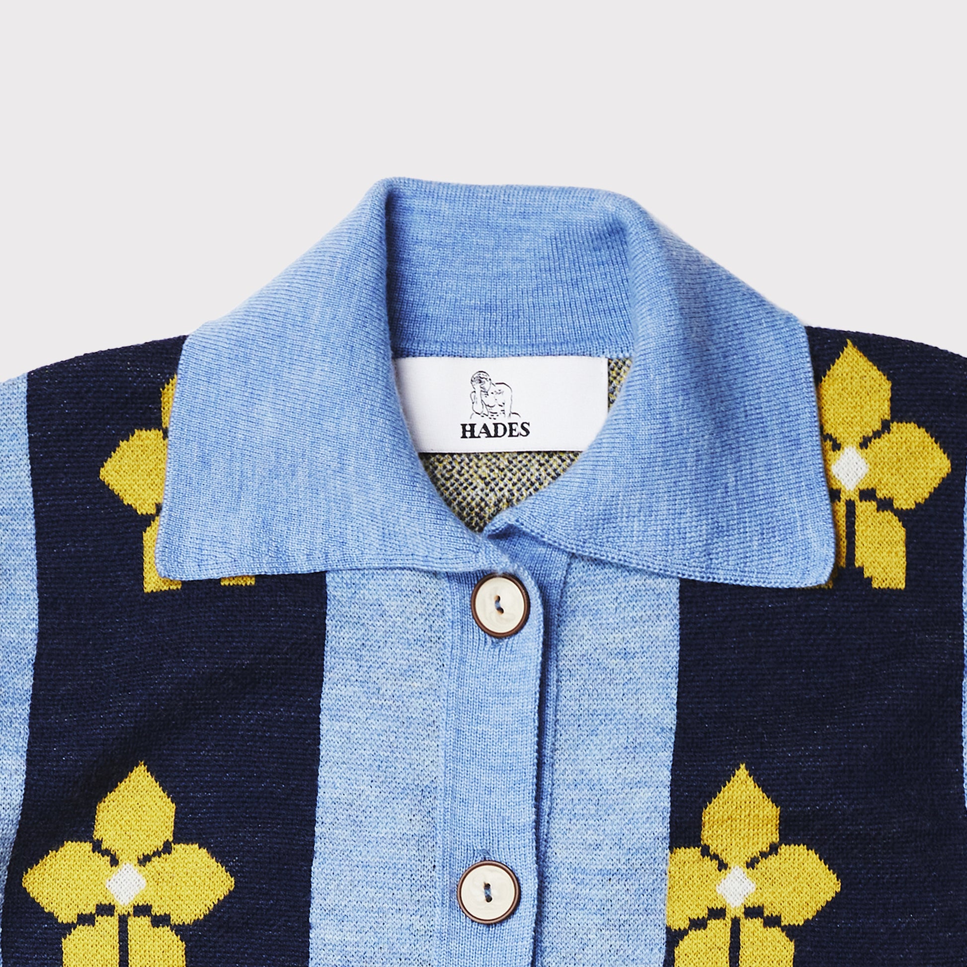 Barbauld Cardigan | Blue Floral