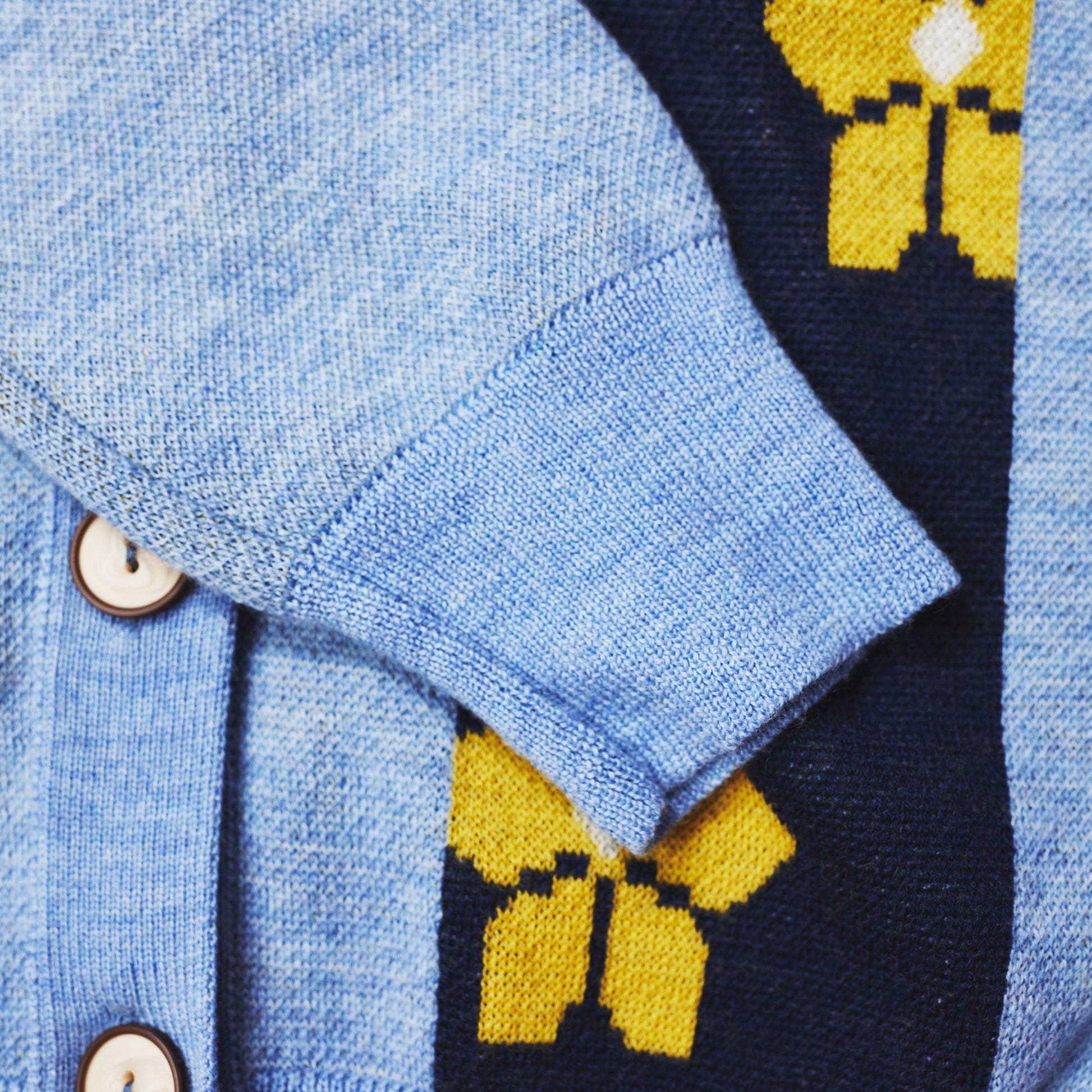 Barbauld Cardigan | Blue Floral