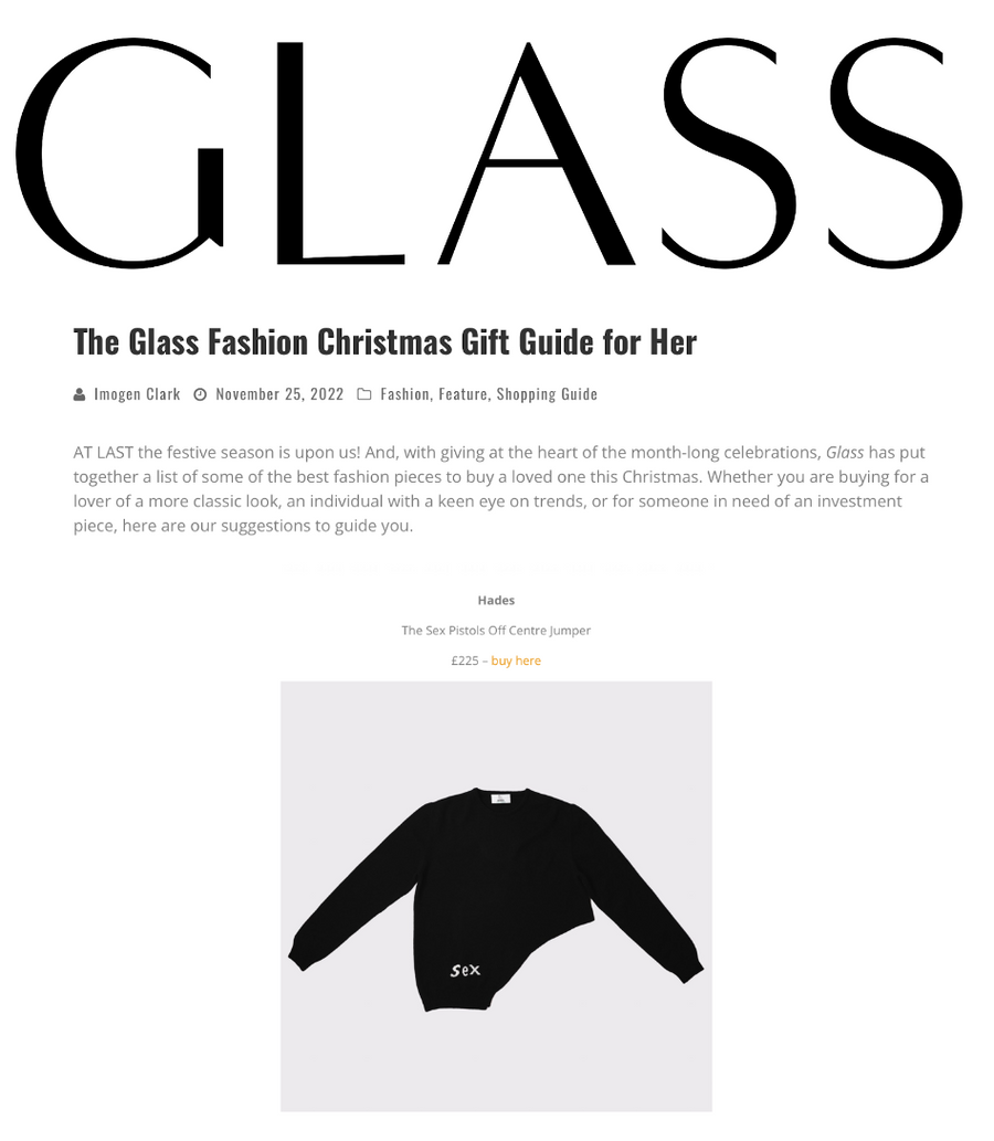 HADES GLASS Christmas Gift