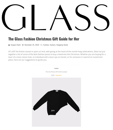 HADES GLASS Christmas Gift