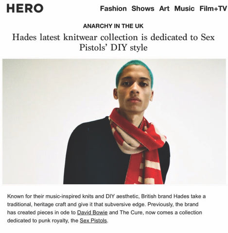 HERO Magazine HADES Sex Pistols