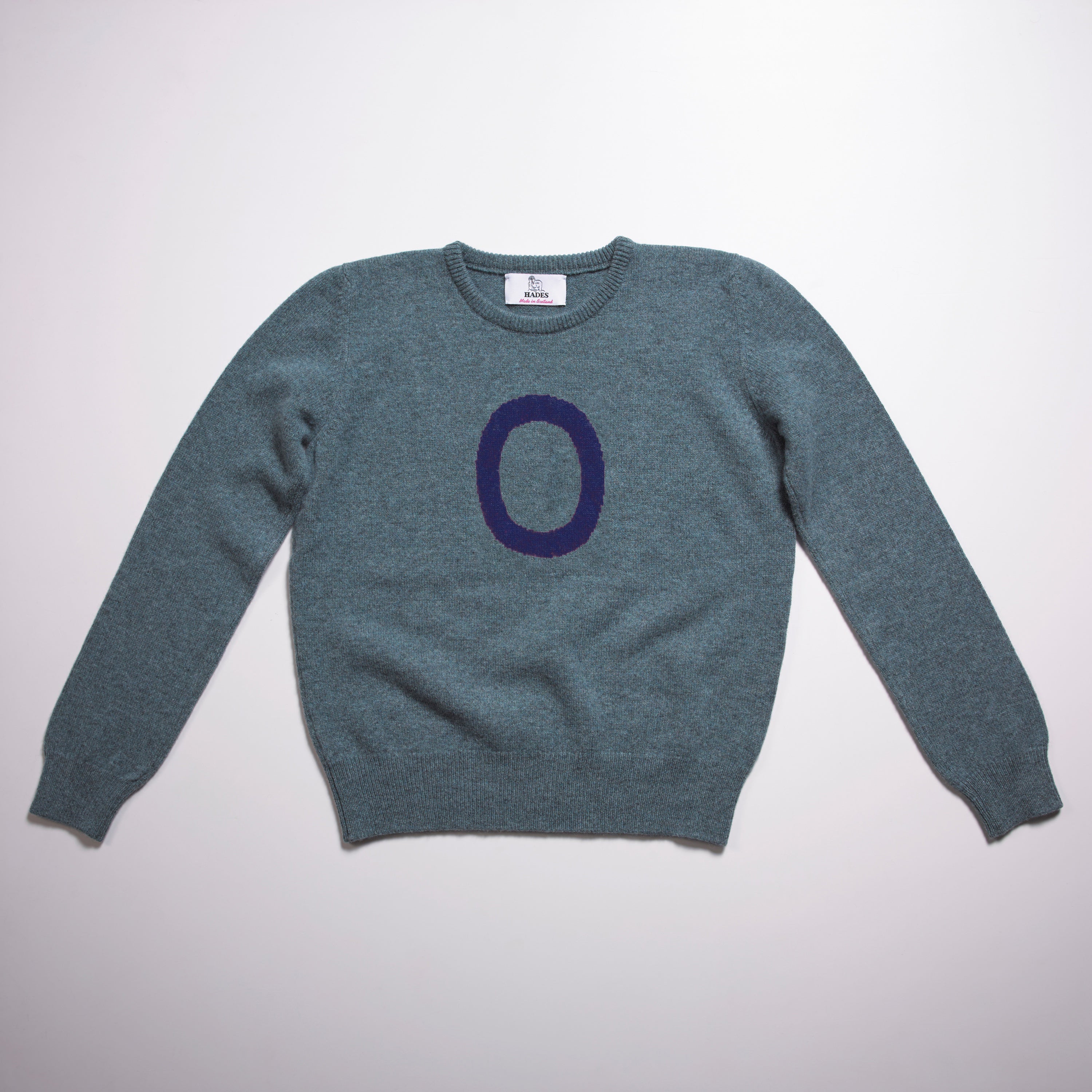 Alphabet O letter jumper
