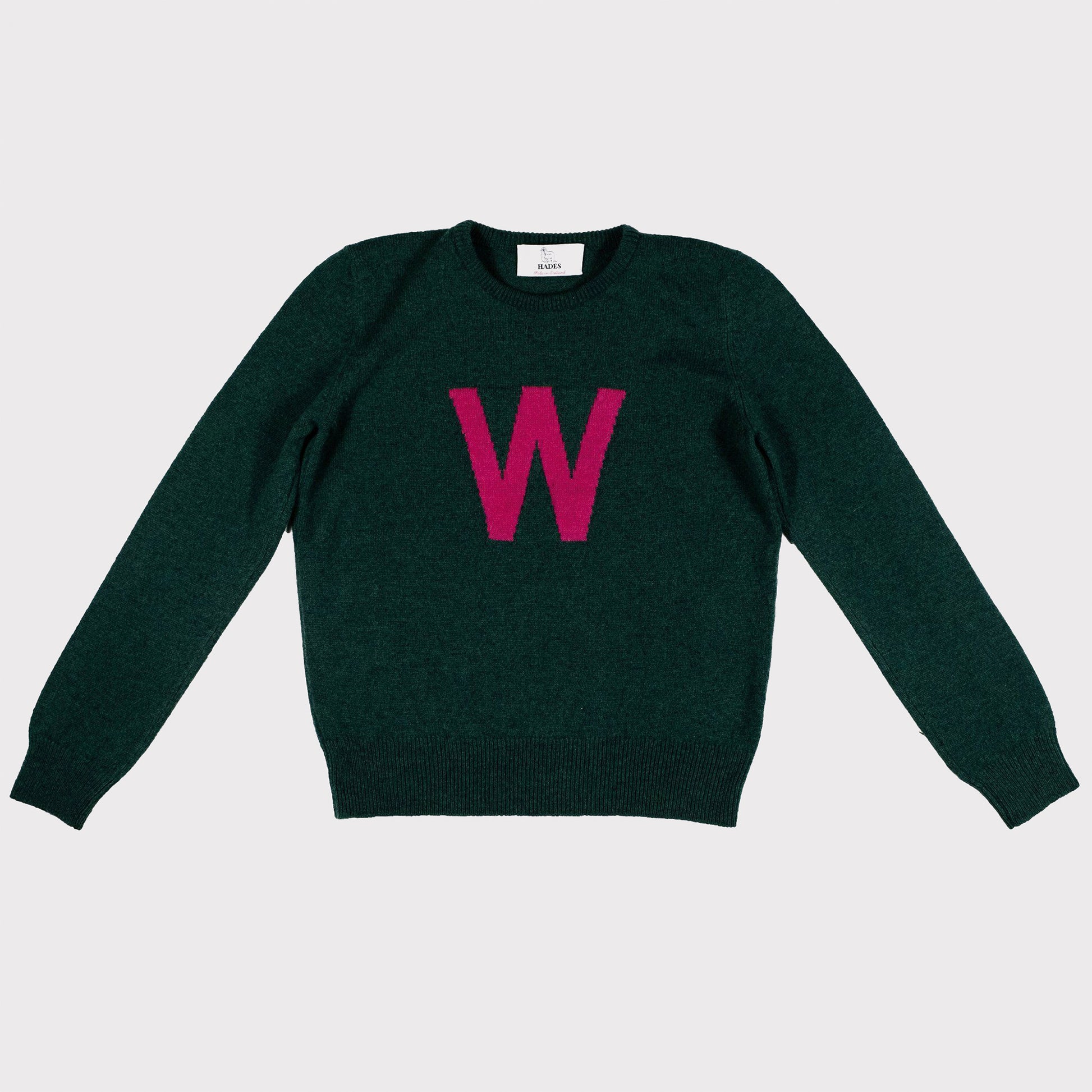 HADES W letter jumper